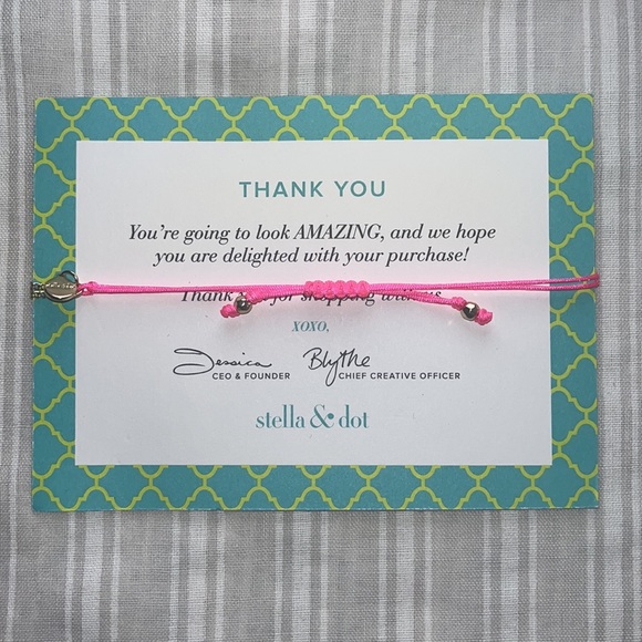 Stella & Dot wishing bracelet elephant - Picture 5 of 8